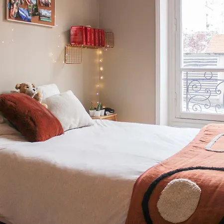 Daire Beautiful Cocoon Near The Eiffel Tower Paris